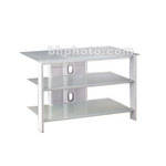 Bell'O AVS4212T Steel A/V System Furniture Shelf (Metallic Silver)