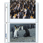 Print File Archival Storage Page for Prints, 5x7", Holds 4 Prints - 25 Pack