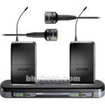 Shure PG Series Dual Wireless Lavalier Microphone System (M7 / 662 - 674 MHz )
