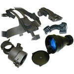 Newcon NVS 14 Kit 2 with NVS Coupler, Helmet Mount, Quick Release, Arm Mount and 3x Lens