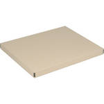 Archival Methods 01-019 Drop Front Archival Storage Box (20.5 x 24.5 x 1.5", Tan)