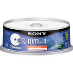 Sony 4.7GB DVD+R 16x Recordable Disc (Spindle Pack of 25)