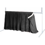 The Screen Works 48" Skirt for the 10'6"x14' E-Z Fold Projection Screen-Black