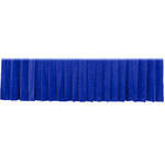 The Screen Works Drapery Panel for the 18'x50" Classic Screen - Velour - Blue 