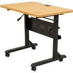 Balt Flipper Table, Model 3624-29.5 x 36 x 24"  (Black Powder-coat)