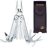 Leatherman Wave Tool with Leather Case and Box
