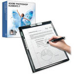 Adesso Notepad Digital CyberPad com Adobe Photoshop Elements 7.0