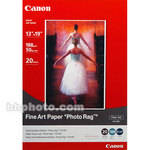 Canon Fine Art Paper PhotoRag (13 x 19", Super-B, 20 Sheets)