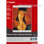 Canon Fine Art Paper Museum Etching (176 gsm, 13 x 19", Super B, 20 Sheets)