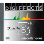 Sound Ideas Digiffects Domestic Series B - Full Set of 8 CDs