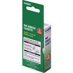 Casio Tri-Color (Red, Blue, Green) 3-Pack of Thermal Ink Ribbon Tapes for Casio CW Series