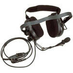 Kenwood KHS-10BH HD Noise-Reduction Headset Microphone with PTT (Black)