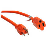 General Brand 8' Heavy Duty Extension Cord (Orange)