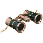 LaScala Optics 3x25 Carmen Opera Glass (Green & Gold)