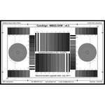 DSC Labs Square Wave Super Maxi Focus Pattern Chart with Resolution
