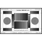 DSC Labs Square Wave Standard Focus Pattern Chart with Resolution