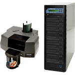 Microboards Impressora Print Factory PF-3 e Duplicador de DVD Tower Pro 1016 (Pacote)