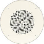 Bogen Communications Ceiling Speaker Assembly with S86 8" Cone , Recessed Volume Control & Screw Terminal Bridge  (Off White)