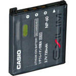 Casio NP-60 Rechargeable Lithium-Ion Battery (3.7V, 720mAh)