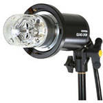 Bowens Quad 3KM Mini Flash  Head with UV Corrected Dome