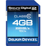 Delkin Devices 4GB eFilm SDHC PRO Memory Card