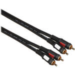 Pearstone 2 RCA Male to 2 RCA Male Audio Cable (50')