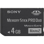 Sony 4GB Memory Stick PRO Duo (Mark 2) Media 