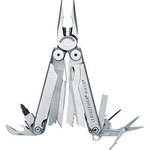 Leatherman Wave Tool with Nylon Case and Clamshell Box