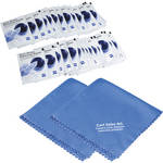 Zeiss Lens Cleaning Cloths (2 Microfiber Cloths and 30 Moistened Wipes)