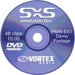 Vortex Media DVD: Sony EX1 SxS Simulation Disc