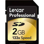 Lexar 2GB Professional 133x Secure Digital (SD) Card