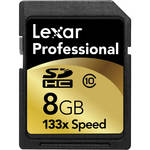 Lexar 8GB Professional 133x SDHC Card