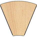 Middle Atlantic 45&deg; Connecting Wedge for LD Series LCD Monitoring/Command Desk (Honey Maple)