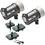Elinchrom Digital Style Combo 300/600RX  Two Monolight Kit, Skyport  (120VAC)