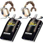 Eartec 2 Beltpacks Simultalk 24G c/ Headsets Max Single 