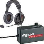 Eartec 1 Digicom Communication Radio w/ ProLine Double Headset