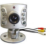Clover Electronics OC960 Color Night Vision Camera (1/4" CMOS, 420TVL, 8 IR LED)