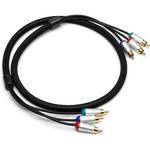Sony 3 RCA Male to 3 RCA Male Component Video Cable - 16.4'
