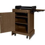 AmpliVox Sound Systems Multimedia Computer Lectern (Walnut)