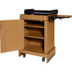 AmpliVox Sound Systems Multimedia Computer Lectern (Medium Oak)