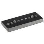 Gitzo GS5370LB Quick Release Plate (Medium) with 2 1/4"-20 & 2 3/8" Screws