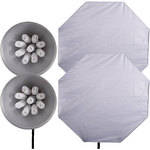 Interfit Super Cool-lite 9 Two Light Fluorescent Octobox Kit (110-120VAC)