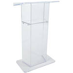 AmpliVox Sound Systems SN3050 Acrylic Lectern (Clear)