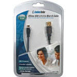 CablesToGo 6.6' (2 m) Ultima USB 2.0 A/mini-B Cable (Black)
