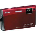 Nikon Coolpix S60 Digital Camera (Crimson Red)