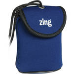 Zing Designs Camera Pouch, Large (Blue)