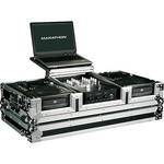 Marathon MA-CDI10WLT  Flight Road Coffin Case (Black and Chrome)