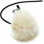 K-Tek KTFLTBG - Fuzzy Topper Windscreen for Lavalier Microphones (Beige )
