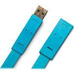 LaCie USB A to A Flat Extension Cable (Blue)