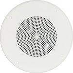 Bogen Communications Ceiling Speaker Assembly with S86 8" Cone , Recessed Volume Control & Screw Terminal Bridge  (Bright White)